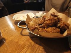 蒜香黄油半鸡-富乐满韩国正宗炸鸡韩国料理(虹泉路店)