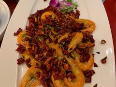 辣子炒斑节虾-南京富力万达嘉华酒店·游宴一品淮扬中餐厅