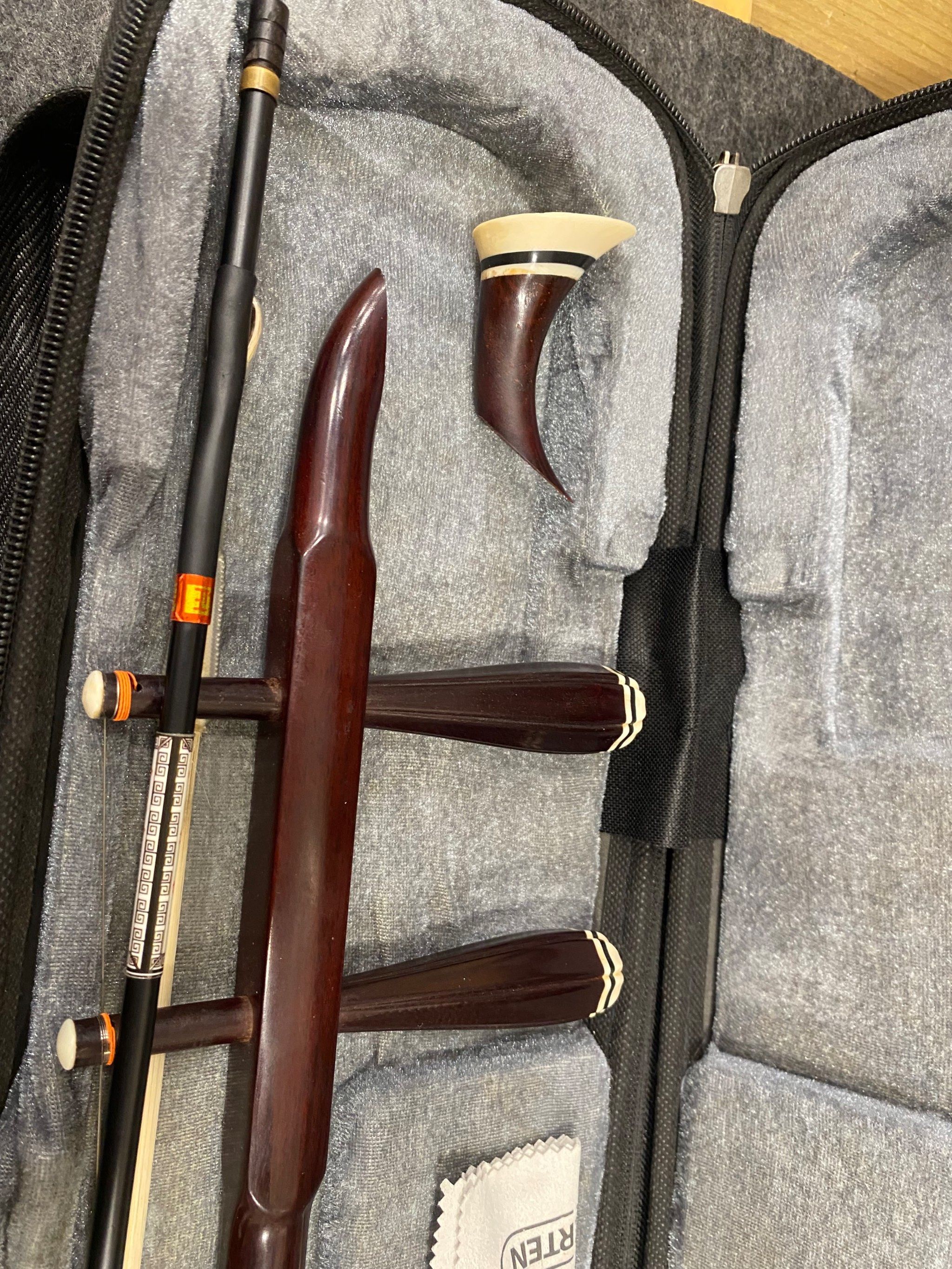 二胡维修断头琴杆调弯