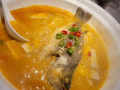 家烧鲈鱼-庆江南江南菜(琴湖溪里花园城店)