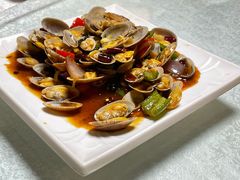 豉椒炒花甲-强记海鲜·大排档(蛇口新街店)