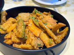 咸蛋黄烧栗子南瓜-聚味瞿记·龙虾堂(梅溪湖店)
