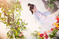 点击看大图 桃源仙-九月鹰飞汉服摄影工作室