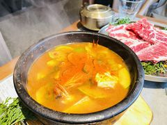 -草家酱蟹炭火烤肉店(珲春南路一店)