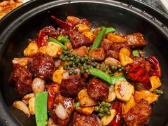 石锅椒麻牛肉-海味·悦外滩中餐厅(上海宝龙丽筠酒店)