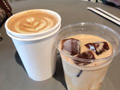 黑砖拿铁-dotcom coffee古点咖啡(致真大厦店)