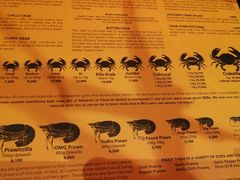 菜单-Ministry of Crab(科伦坡店)