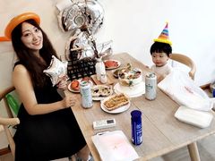 森系简约款蛋糕-艾加柒克蛋糕茶歇甜品台(春熙路店)