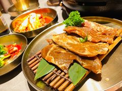 -草家酱蟹炭火烤肉店(珲春南路一店)