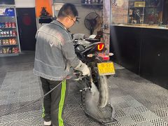 -摩道团机车工坊 摩托车维修 精洗店