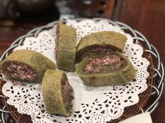 绿茶红豆薄撑-顺德人家食府(黄金广场店)