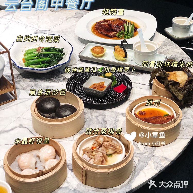 台州探店/台州港式点心/希尔顿云台阁中餐厅