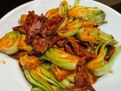 菜梗炒猪肝-菲乐餐厅(三十年经营·湖滨路店)