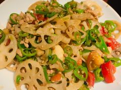 小炒藕片-绿茶餐厅(松江万达店)