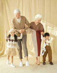 -时光纪亲子全家福照相馆(静安店母女写真父母纪念照)