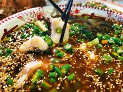 鲜椒丝瓜鱼-江湖黑大兔(杨家坪店)