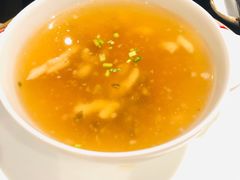 松茸竹荪羊肚菌汤-上海苏宁宝丽嘉酒店·嘉府壹号中餐厅