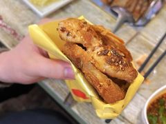 鸡皮夹烧饼-老徐烧烤涮肚(交道口店)