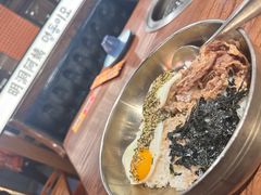 -明洞阿姨·韩式酱蟹烤肉·创意料理(三元桥店)