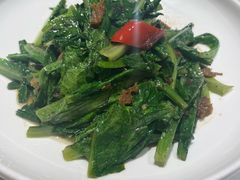 豆豉鲮鱼油麦菜-羲和雅苑•北京烤鸭(国贸商城店)