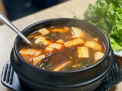 海带豆腐汤-韩聚园韩国料理(文灶店)
