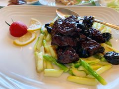 黑金雪花牛肉粒-上海和平饭店龙凤厅 Dragon Phoenix