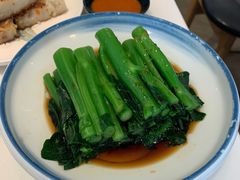 白灼广东芥兰-新旺茶餐厅·早餐·夜宵(仙霞店)