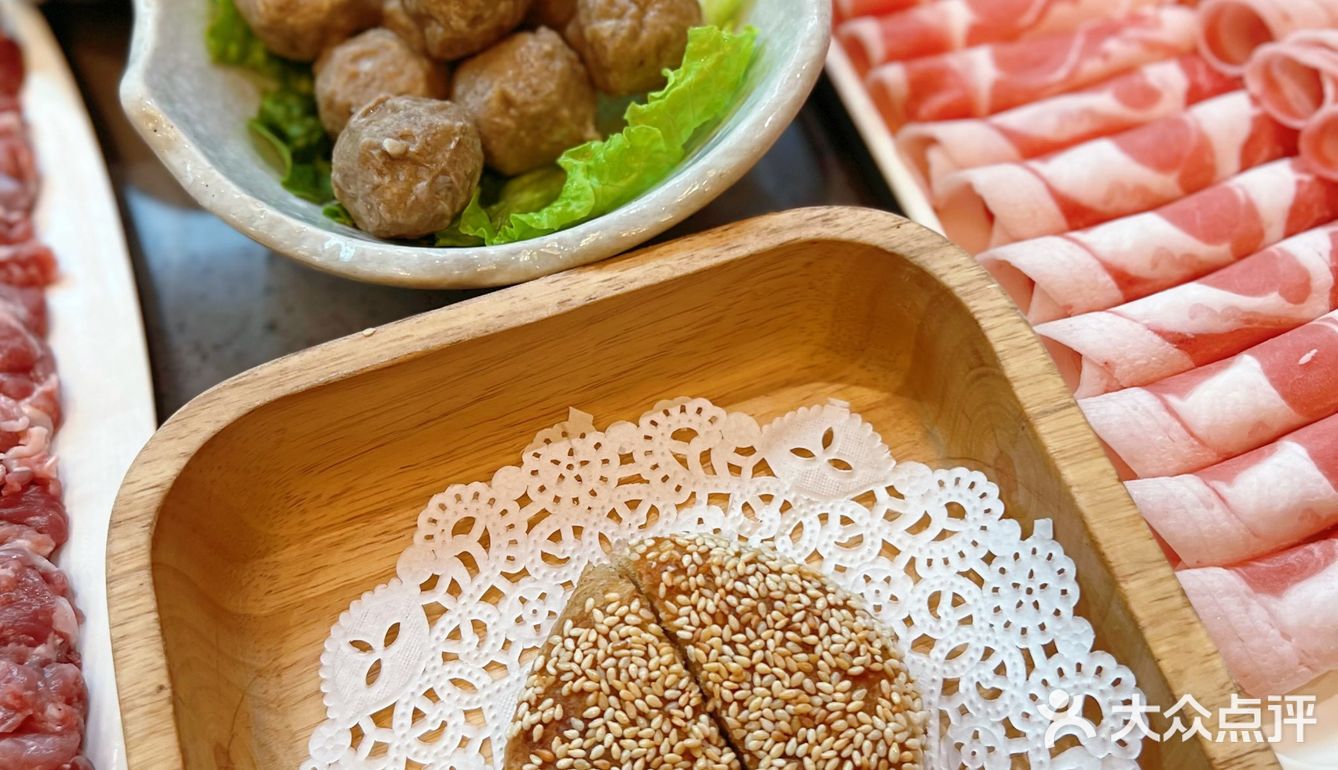 海岸城的京直门铜锅涮肉🉑️香