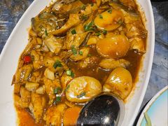 家烧白鲳九肚鱼双拼-佬太公海鸭·海鲜大排档(上海总店)
