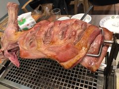 烤羊腿-大汗烧烤滩羊馆(清水河公园店)