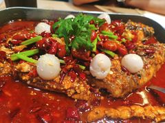 荔枝香辣清江鱼-鱼酷活鱼烤鱼(沈阳大悦城店)