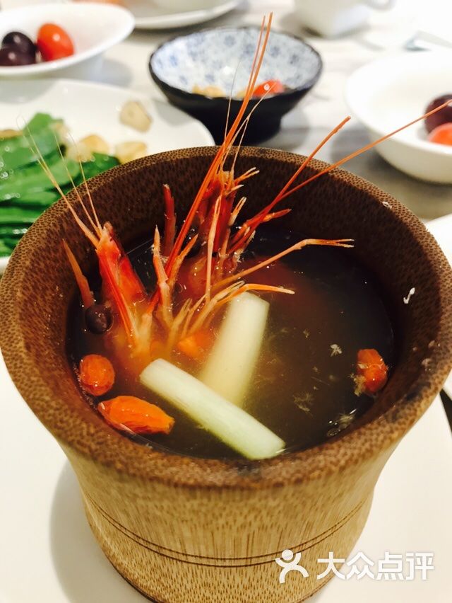 莆田餐厅(南丰城店)-药膳竹筒虾图片-上海美食-大众点评网