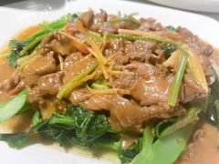 芥兰炒牛肉-潮人姐妹轩(海宁路店)