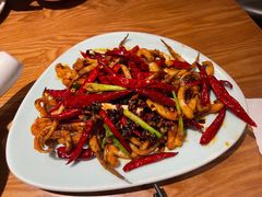 老干妈煸鱿鱼-吕氏疙瘩汤·新鲁菜(济南万象城店)