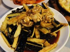 蛤蜊肉拌茄子-华春餐馆(鱼山路店)