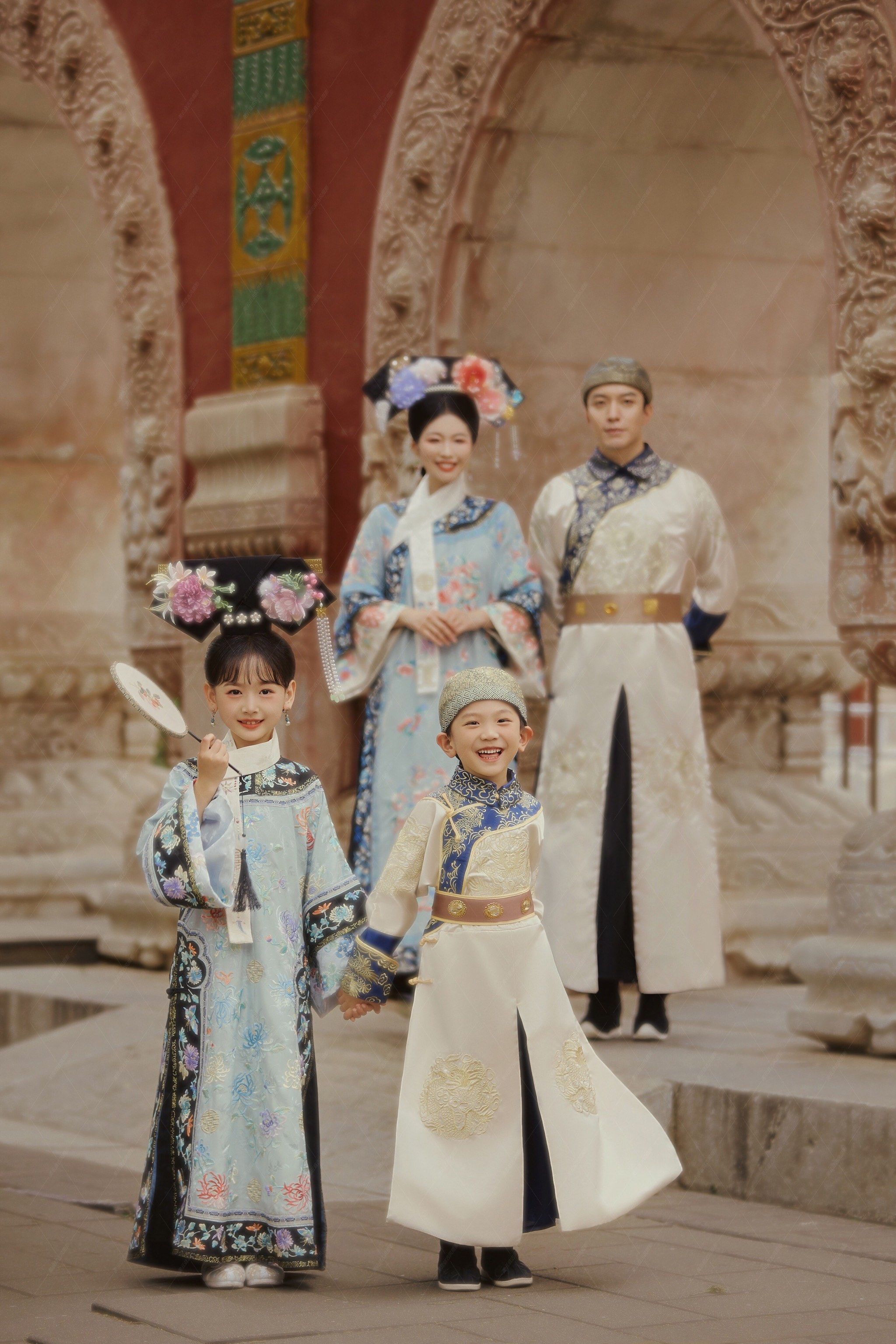 这大概就是幸福的模样吧💖北京亲子古装写真