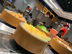 自助取餐区-龍歌自助小火锅(市南金茂湾店)