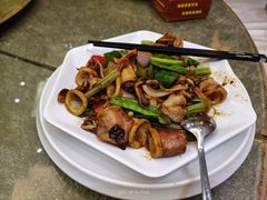 酱爆鱿鱼筒-东豪园林海鲜酒家(南港路辅路店)