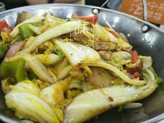 干锅娃娃菜-渔中舟海鲜大排档(普陀沈家门店)