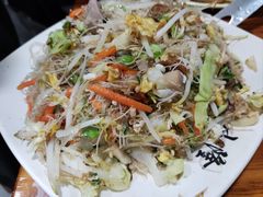 牛肉鸡蛋炒粉干-牛小隆牛肉面馆(四牌楼店)