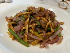 豆角炒笋干-花中城·杭帮菜·粤菜·海鲜火锅(清泰街店)