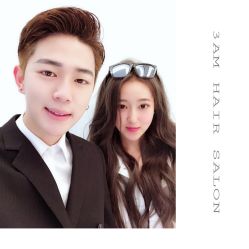 Yishen染发作品-3AM HAIR SALON烫发染发接发