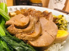 鹅肉拼鹅肝饭-狮头牌卤味研究所·卤味饭(花城汇南区店)