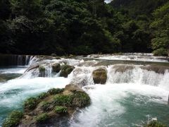 -小七孔景区-六十八级跌水瀑布