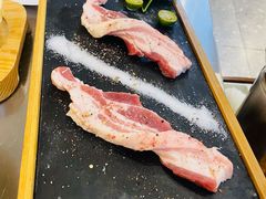 厚切黑猪五花肉-朴太院·烤肉万岁·创意首尔料理(中联广场店)