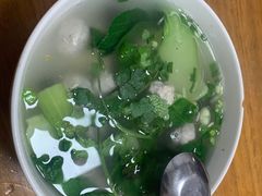 丸子汤-秦豫肉夹馍(东羊市店)
