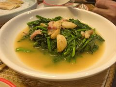 上汤菠菜-新白鹿餐厅(龙游路总店·杭帮菜名店)