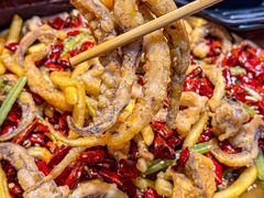 干煸鱿鱼须-老姑砂锅·烧烤天津菜(体北道店)