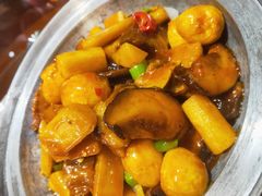 -东来菜馆•手抓海鲜家常菜•海鲜锅贴(鸽子窝店)