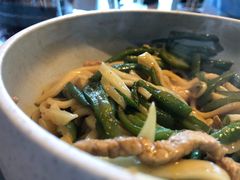豆角丝炒肉拌转百刀-日上三甘(三里屯店)